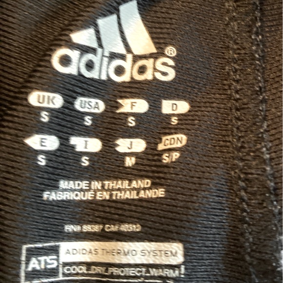 Sweats, Adidas, Black & White, Small - Picture 4 of 15